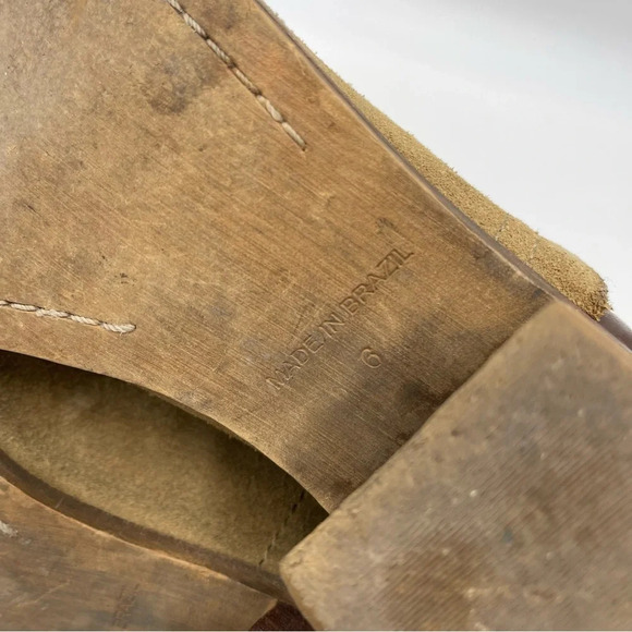 Madewell The Cait Suede Leather Ankle Boots size 6 - Picture 8 of 8